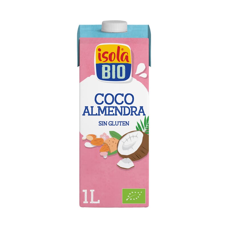 Bebida De Coco Con Almendras Bio 1 Litro