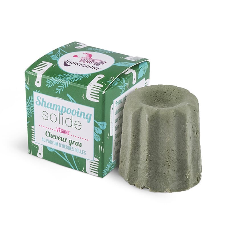 Vaste Shampoo Vettig Haar Wilde Kruiden 55g