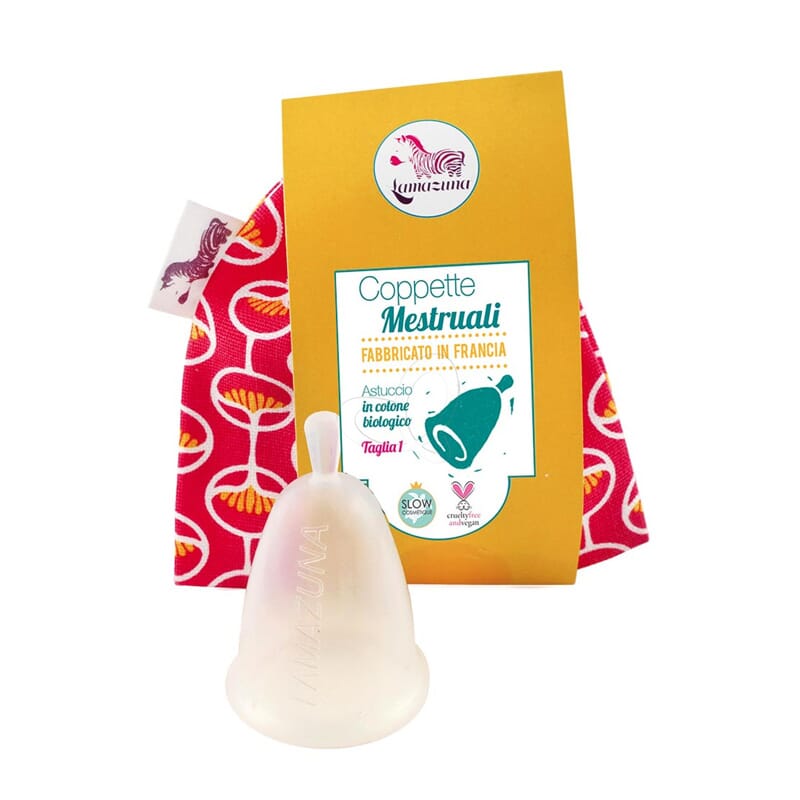 Copa Menstrual Talla 2 Bolsa Amarilla