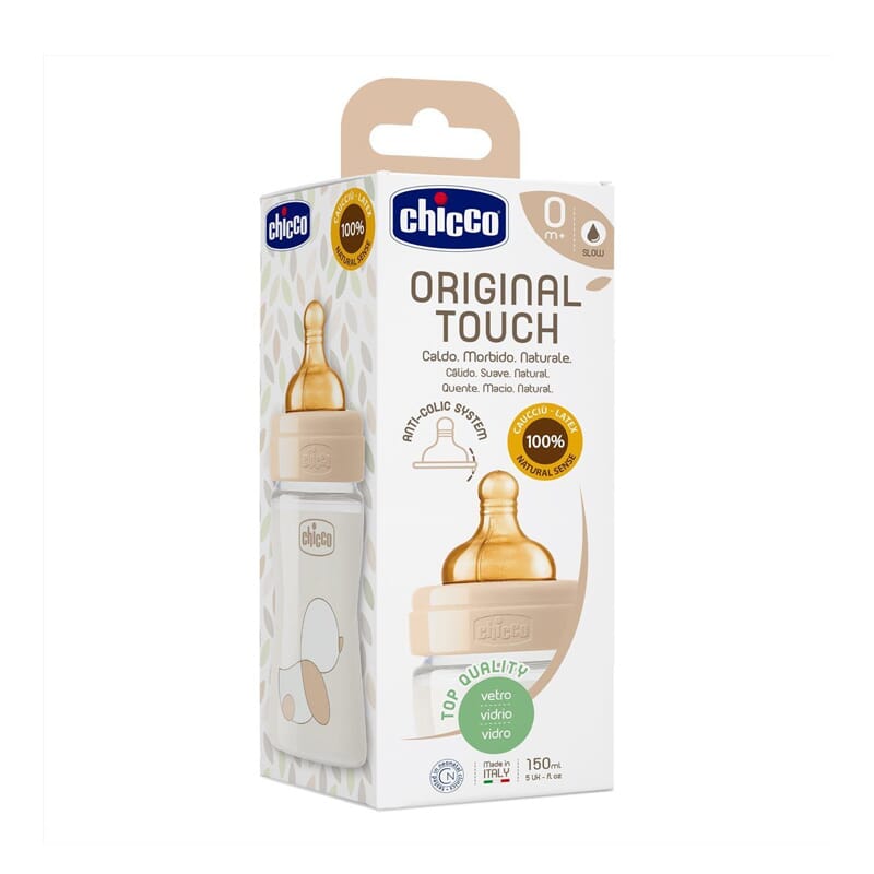 Biberón Vidrio Original Touch 0M+ 150 ml