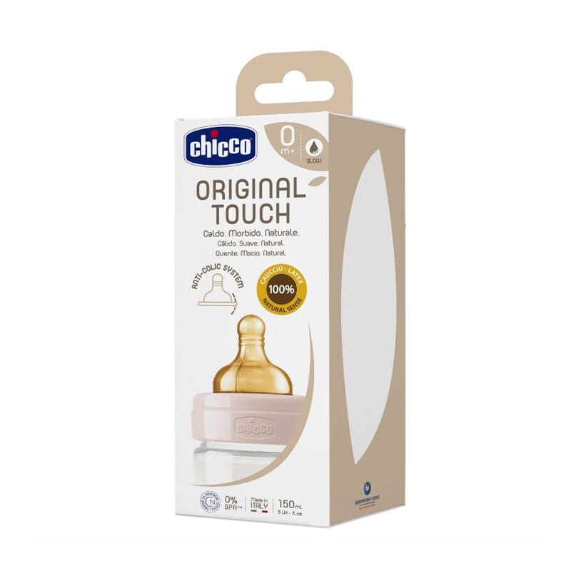 Biberón Original Touch 0M+ Rosa 150 ml