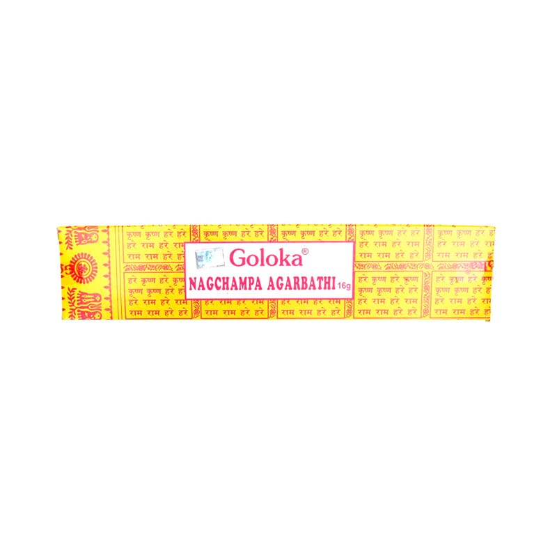 Incienso Nagchampa Amarillo 16 g de Goloka