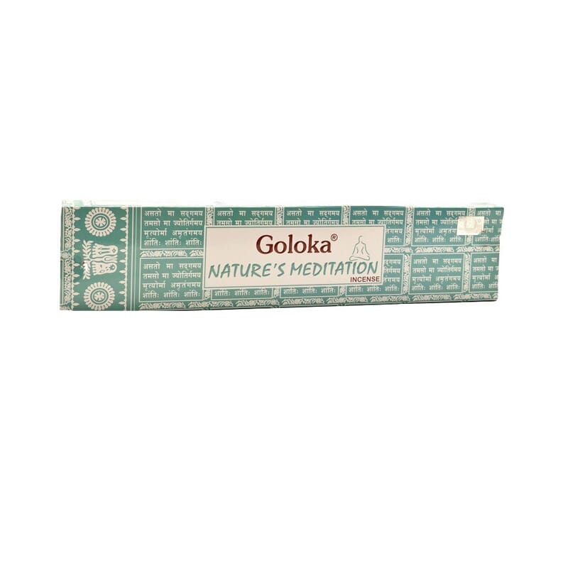 Incienso Nature's Meditation 15 g de Goloka