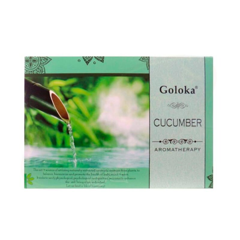 Incienso Aromaterapia Pepino 15 g de Goloka