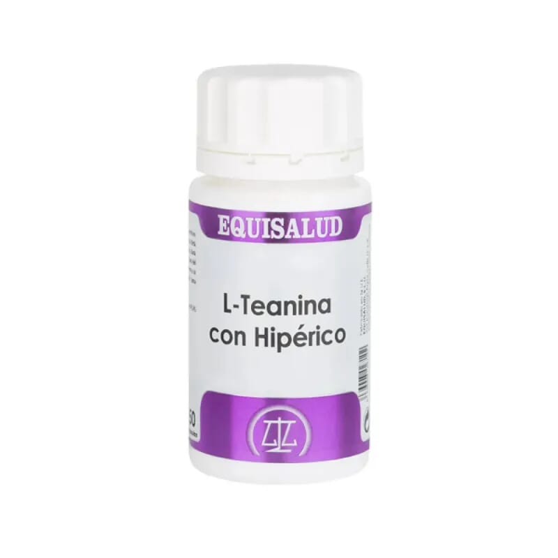 Holomega L-Teanina Con Hipérico 50 Caps de Equisalud