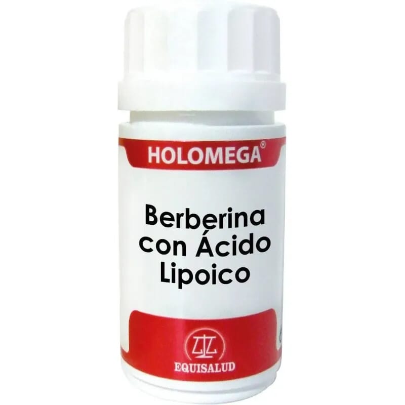 Holomega Berberina Con Ácido Lipoico 50 Caps