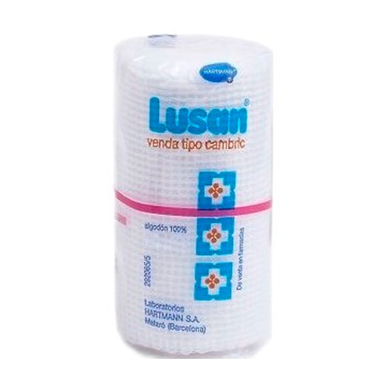 Lusan Venda Fijación Suave 5m x 5cm