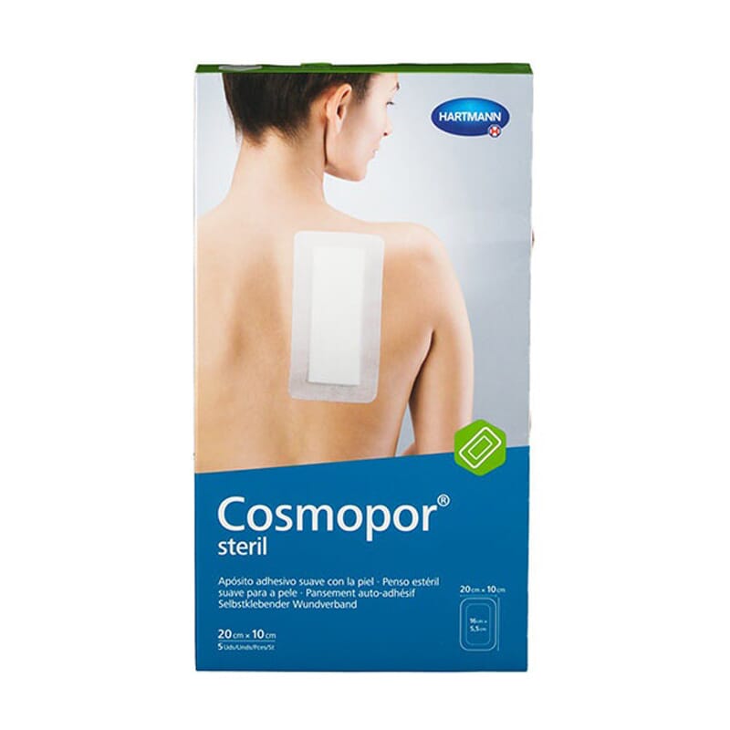 Cosmopor Steril 20cm x 10cm 5 Uds