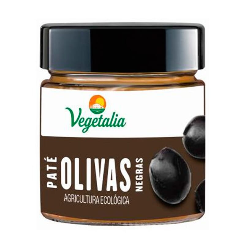 Pate De Olivas Negras Bio 180g