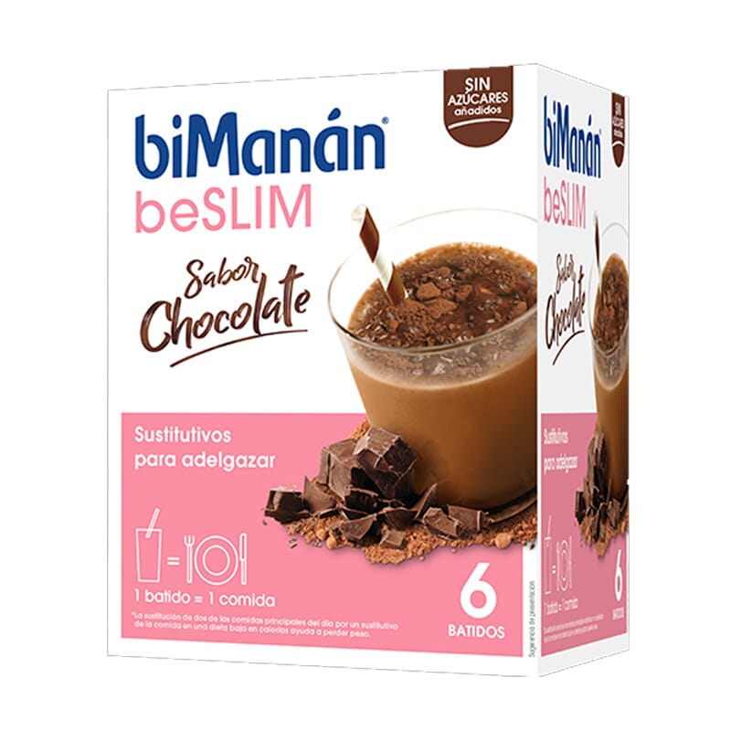 BeSlim Batido De Chocolate 6 Uds 50g