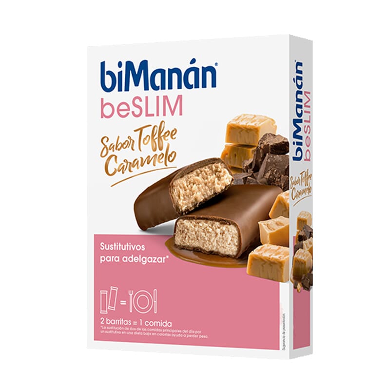 BeSlim Barritas Sabor Toffee 31g 30 Barritas