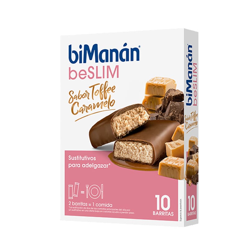 BeSlim Toffee Caramelo 31g 10 Barritas