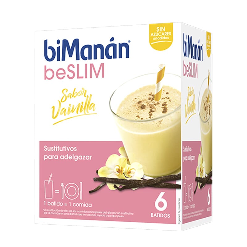 Beslim Batidos Vainilla 55g 6 Sobres