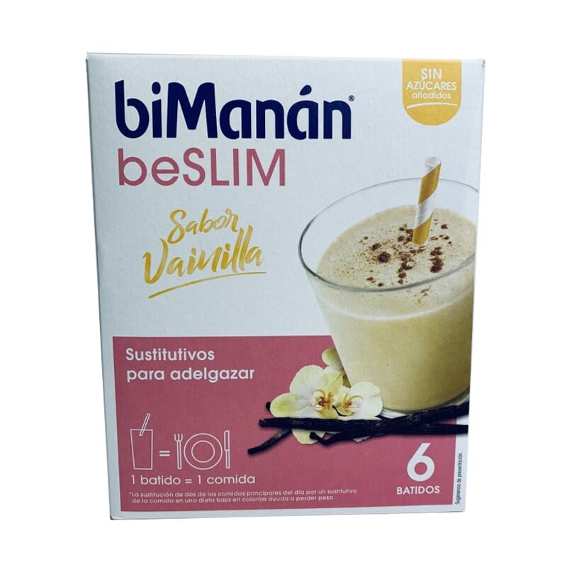 Beslim Batidos Vainilla 55g 6 Sobres de Bimanán