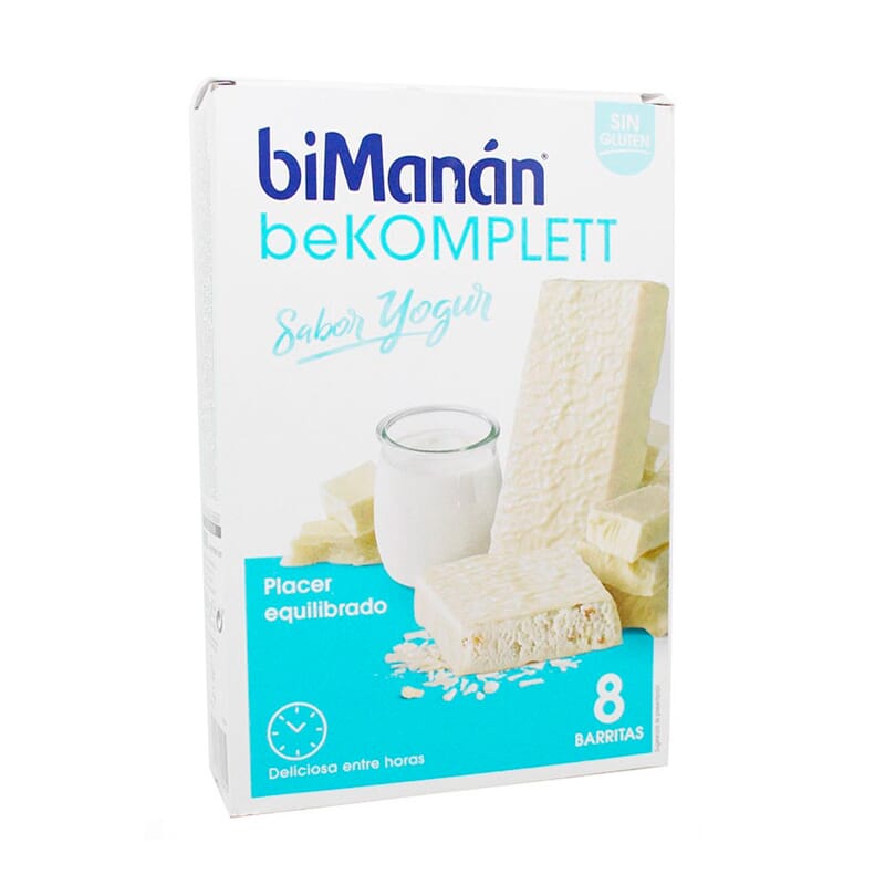 BEKOMPLETT BARRITA YOGURT 35g 8 Barritas de Bimanán