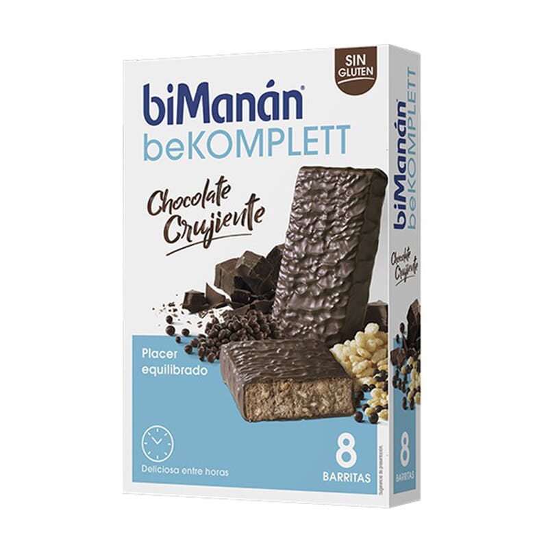 Bekomplett Barrita Chocolate Crujiente 35g 8 Barritas