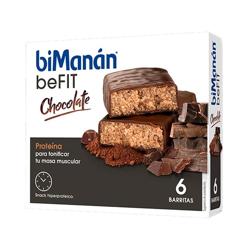 BeFit Barritas Chocolate 27g 6 Barritas