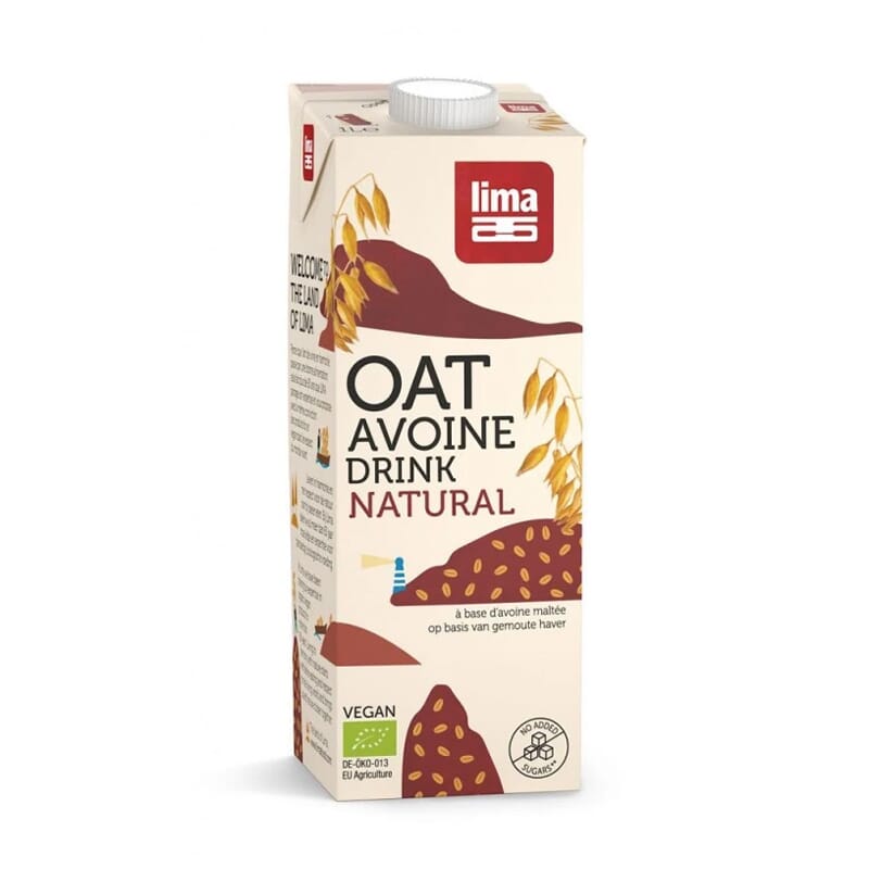 Bebida De Avena Natural Bio 1 L