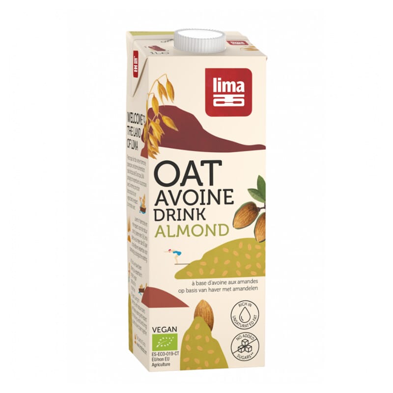 Bebida De Avena Y Almendra Bio 1 L