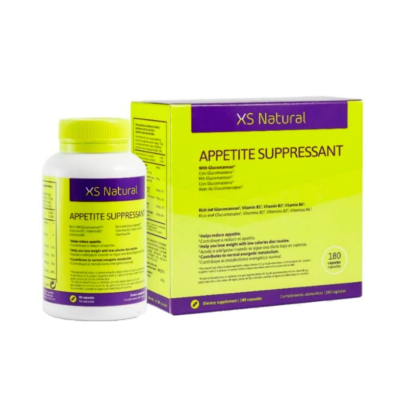 XS Natural Appeite Supressant 180 Caps