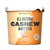 Natural Cashew Butter Crunchy 1000g de Myprotein