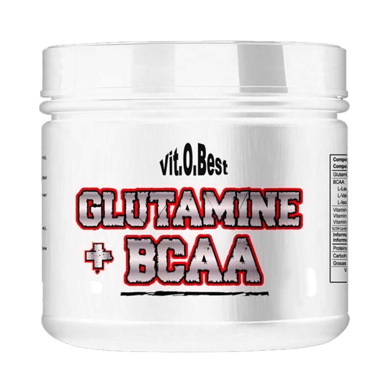 Glutamine + Bcaa 500 g 500g di Vitobest