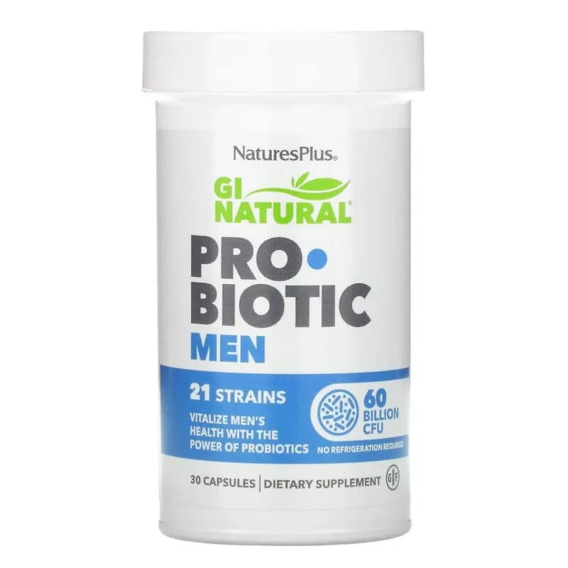 Gi Natural Probiotic Men 30 Caps