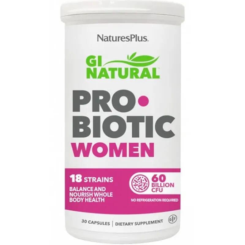 Gi Natural Probiotic Women 30 Caps
