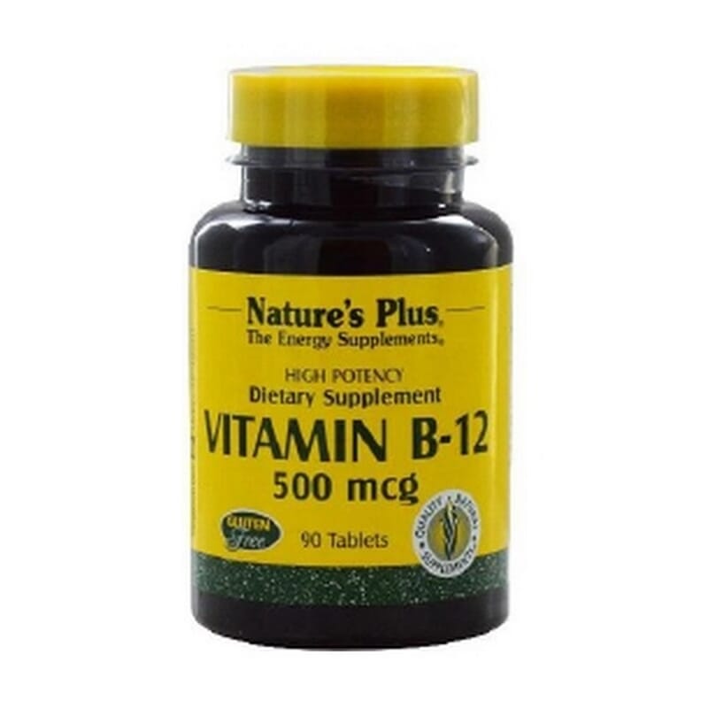 Vitamina B12 500 Mcg 90 Tabs