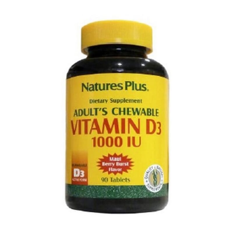 Vitamina D3 1000 Iu 90 Tabs