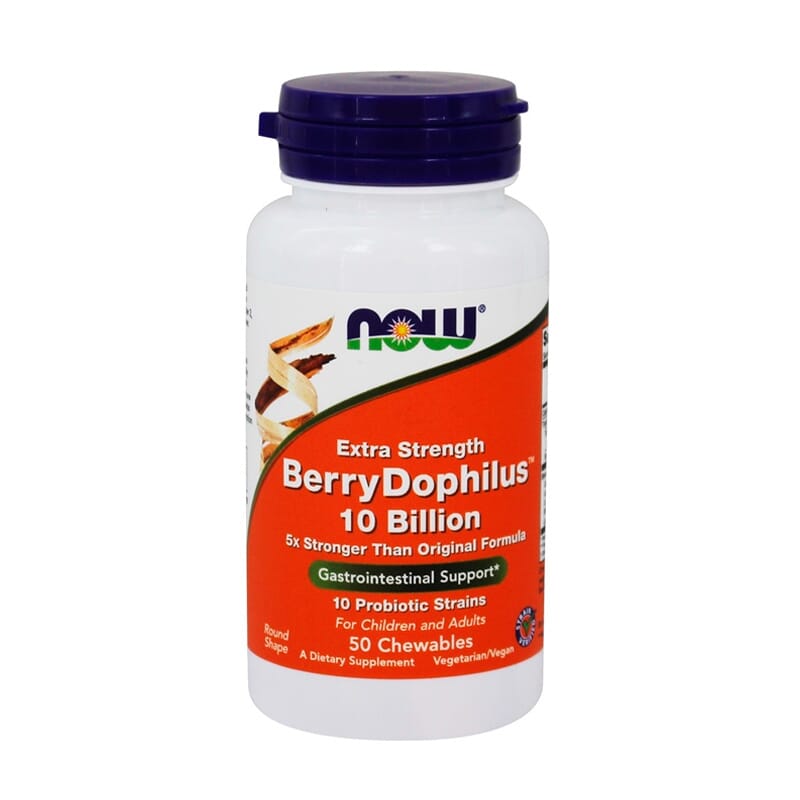 Extra Strenght Berrydophilus 10 Billion 50 Ch.Tabs