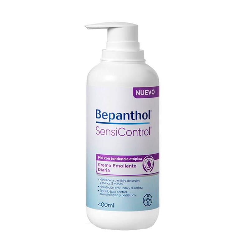 Bepanthol Sensicontrol Crema Emoliente Diaria 400 ml