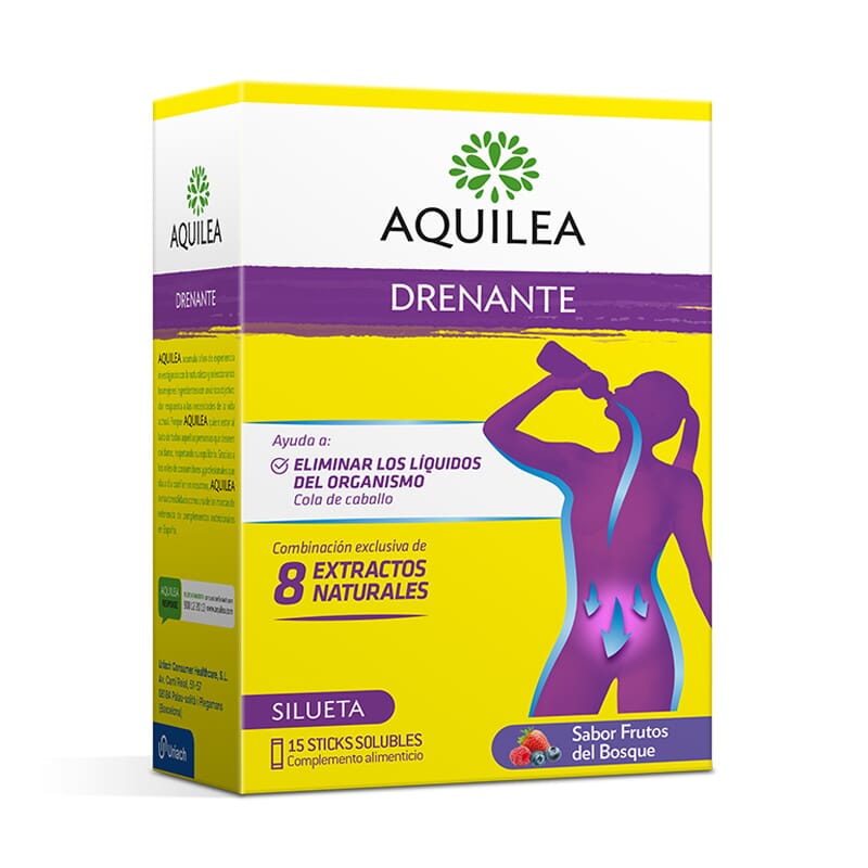 Aquilea Drenante 8 Extractos Naturales 15 Sticks