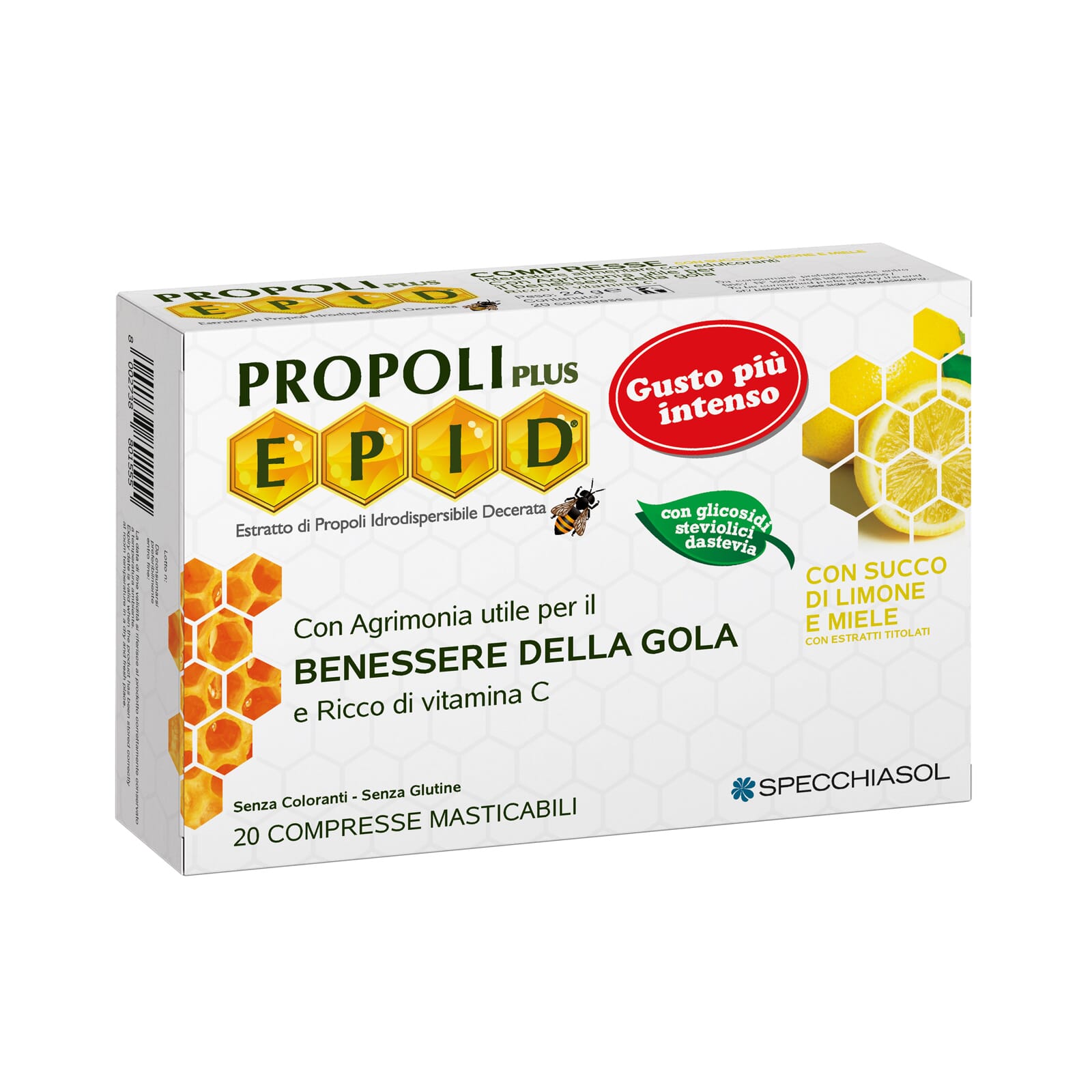 Propoli Plus EPID Miel Y Limón 20 Tabs