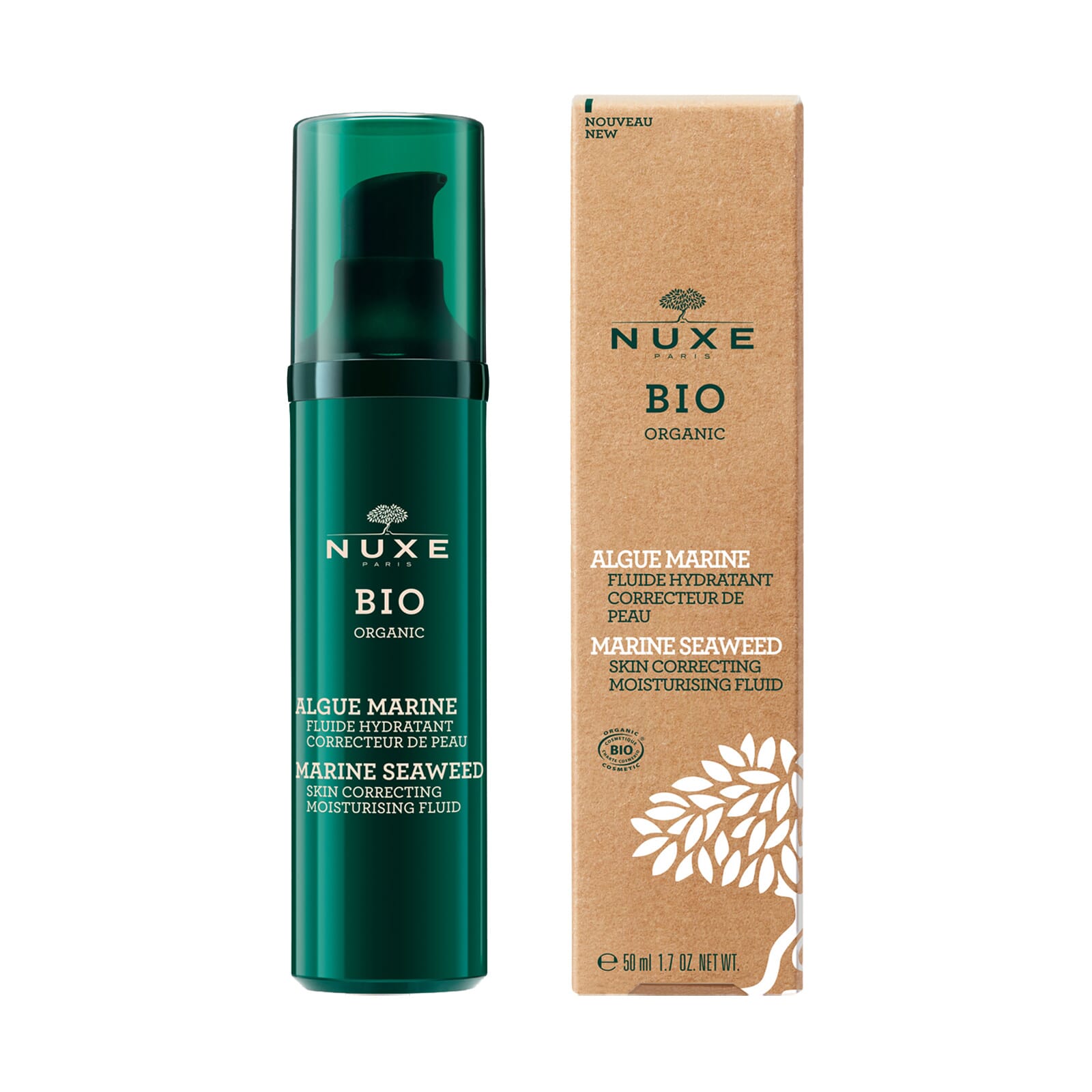 Hydraterende Vloeistof Alga Marina Bio 50 ml