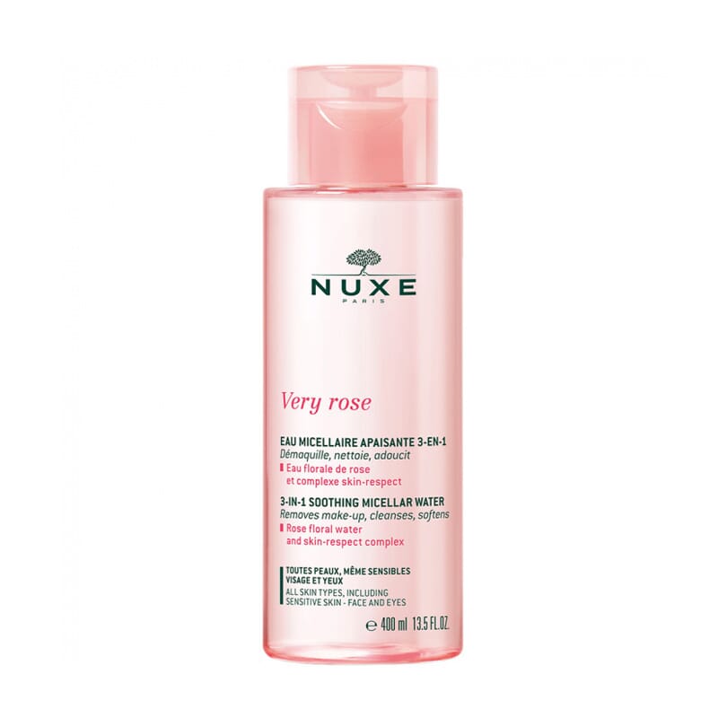 Very Rose Eau Micellaire Apaisante 3 n 1 400 ml de Nuxe