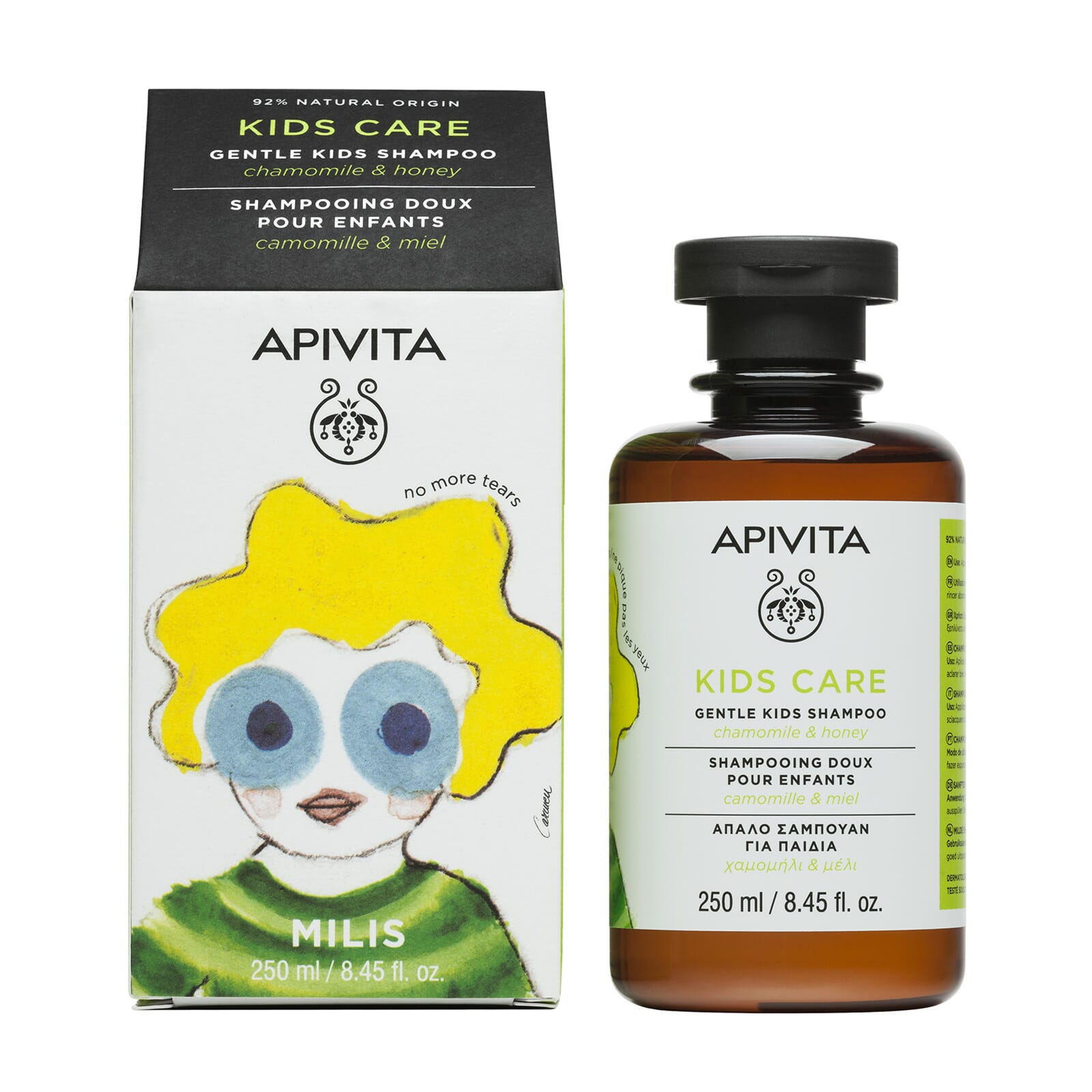 Kids Care Champú Suave Para Niños 250 ml