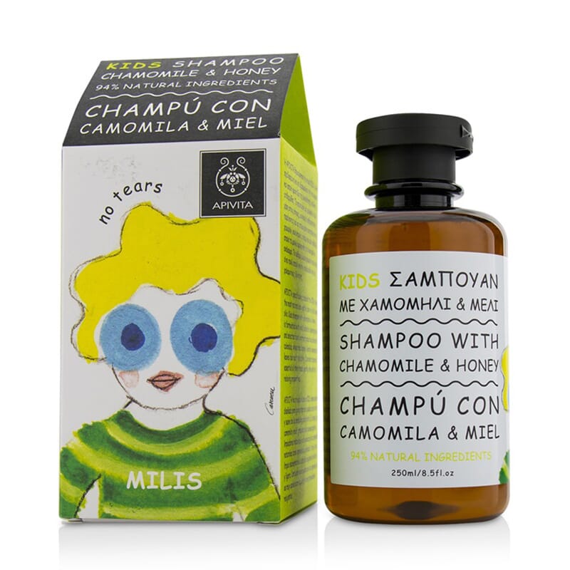 Kids Care Champú Suave Para Niños 250 ml de Apivita