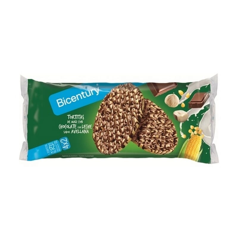 Tortitas De Maíz Chocolate Con Leche 108 g  