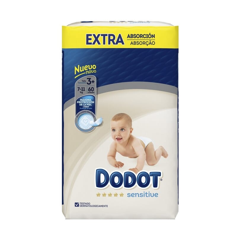 Dodot Sensitive Extra Absorción T-6 44 Uds - Dodot