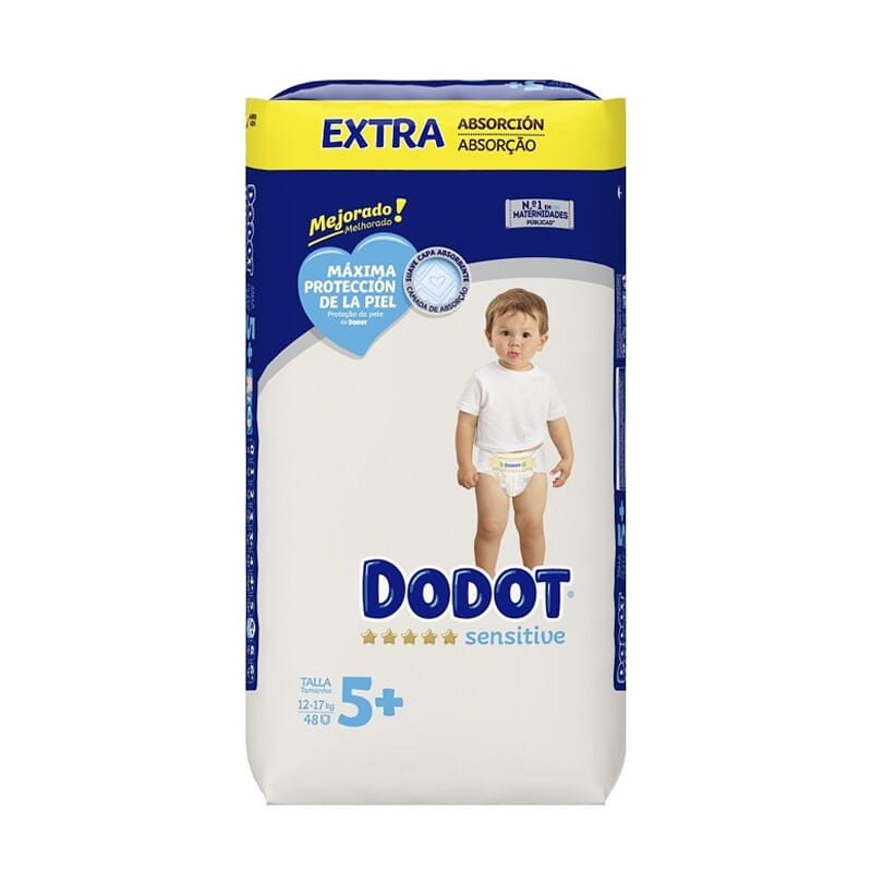 Dodot Gevoelig Extra Absorptie T-5 48 Ud