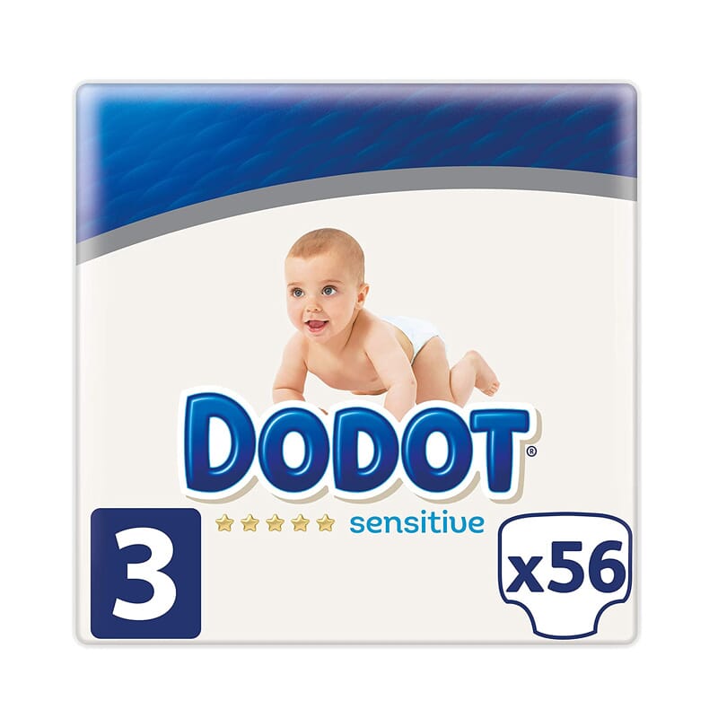 Dodot Sensitive T-3 56 Uds de Dodot