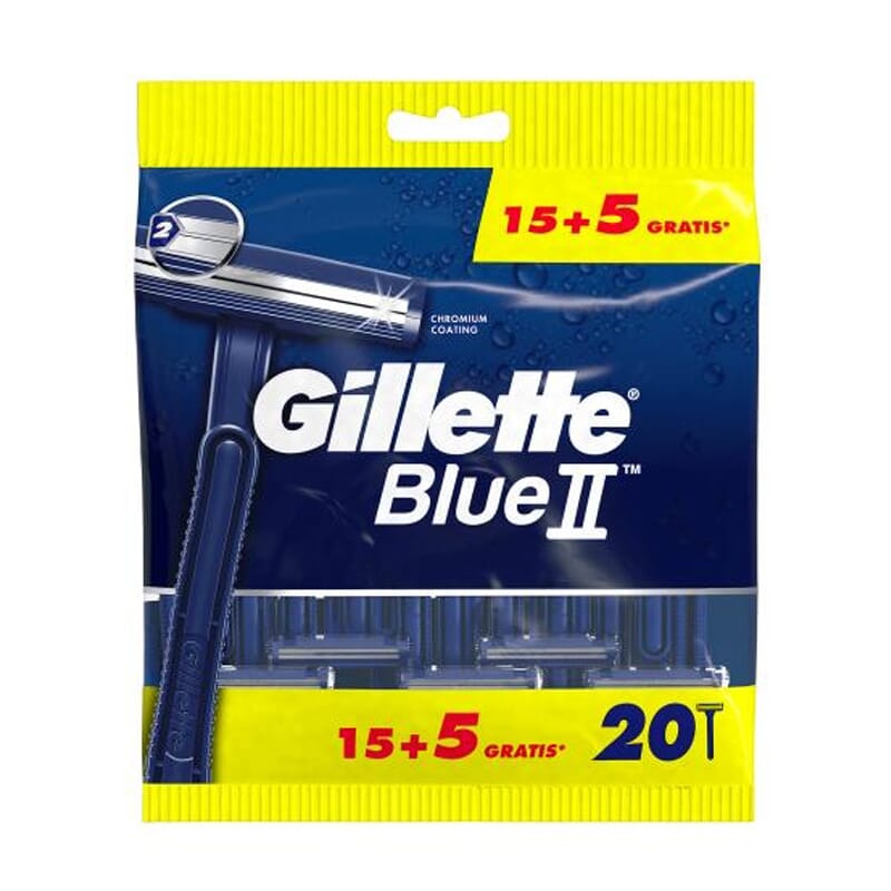 Gillette Blue II 20 Uds