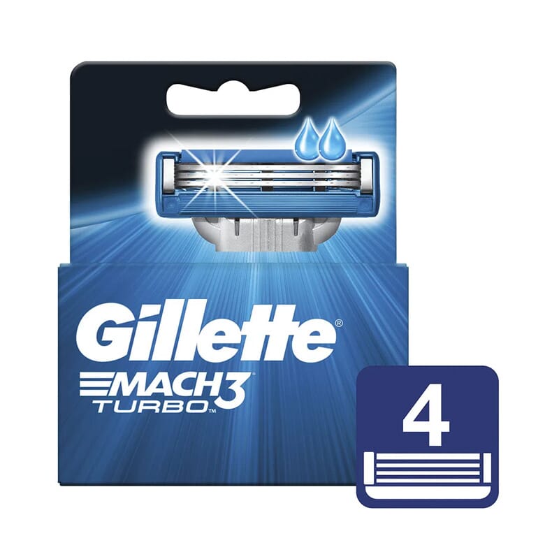 Gillette Mach3 Turbo 4 Uds de Gillette