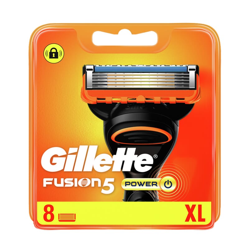 Gillette Fusion5 Power 8 Uds