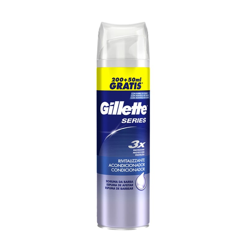 Gillette Series 3X Espuma De Afeitar 250 ml