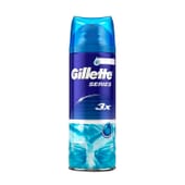 Gillette Series 3X Wirkung Gel Sensitive Cool 200 ml von Gillette