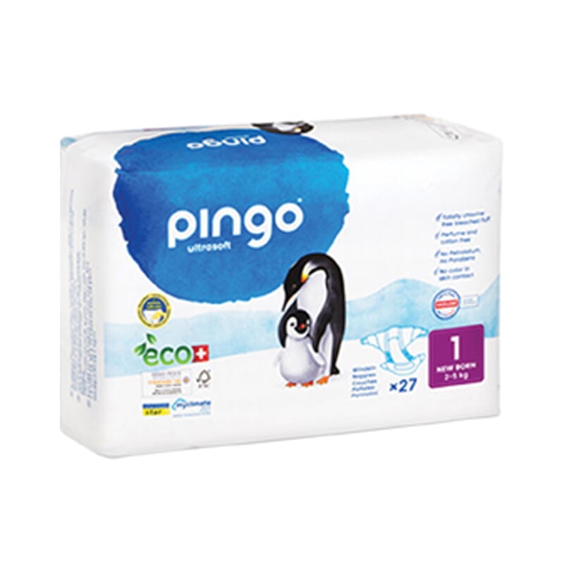 Pañales Bio T1 2-5 Kg 27 Uds