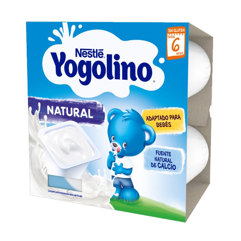 Yogolino Natural 4 Uds 100g