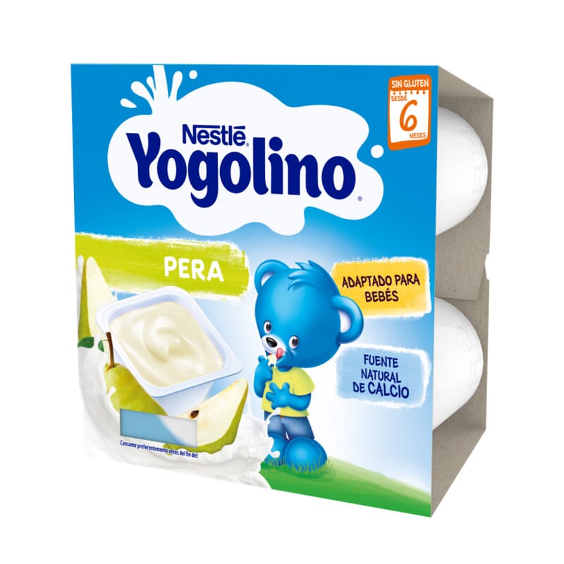 Yogolino Pera 4 Uds 100g